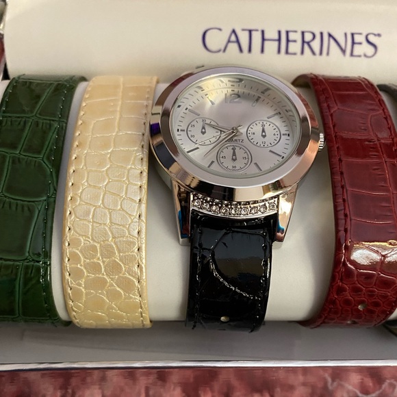 Catherine’s Watch With 7 Different Wristbands! NWOT!! - Picture 3 of 7